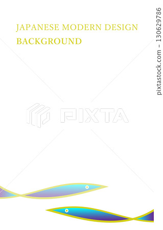 日本現代設計背景：魚與魚的對話 130629786