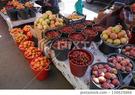 Karakol Market in Kyrgyzstan 130629866