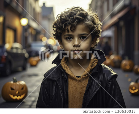 Kids in Halloween costumes 130630015