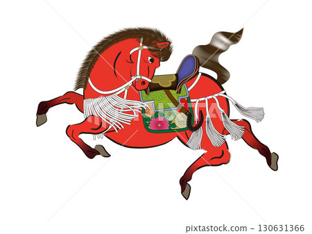 Horse illustration 13 130631366