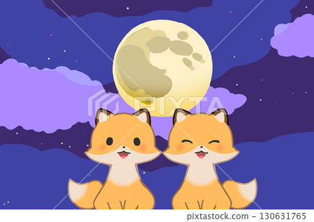 月夜與狐狸 月夜與狐狸 130631765