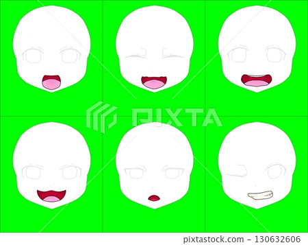 Character combination: Mouth 2 130632606