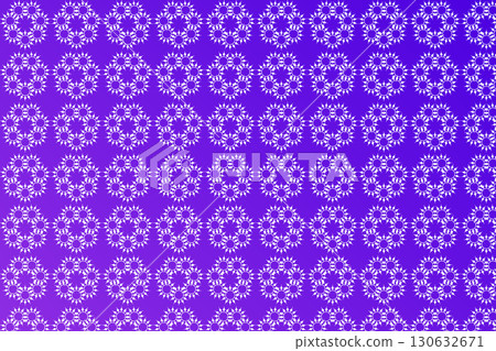 Purple seamless abstract decorative circle pattern 130632671