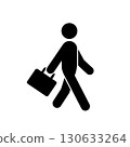 businessman pictogram 130633264