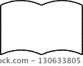 書形的簡單框架材料 | 書籍，框架，邊框，設計，裝飾 130633805