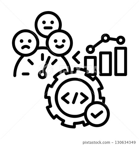 The system program's icon represents the emphasis on data rather than emotion. The system program's icon represents the emphasis on data rather than emotion. 130634349