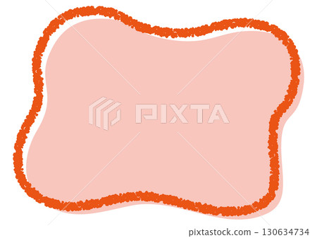 Crayon Line Squishy Frame/Orange Crayon Line Squishy Frame/Orange 130634734