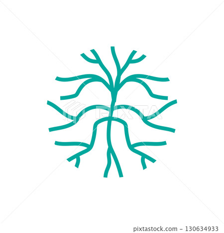 Neuron Logo Design Health Illustration DNA Molecule Nerve Cell Abstract Simple Illustration Neuron Logo Design Health Illustration DNA Molecule Nerve Cell Abstract Simple Illustration 130634933