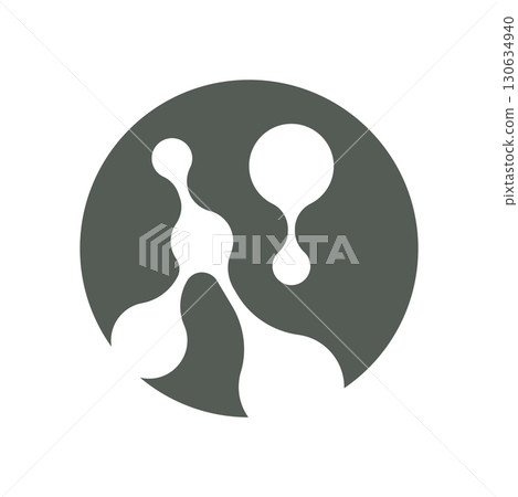 Neuron Logo Design Health Illustration DNA Molecule Nerve Cell Abstract Simple Illustration Neuron Logo Design Health Illustration DNA Molecule Nerve Cell Abstract Simple Illustration 130634940