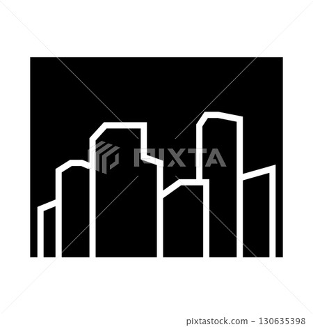 Modern City Building Logo Design, Luxurious and Simple Urban Architecture 130635398