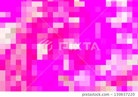 Pink Pixelated Abstract Mosaic Background for Modern Digital Design and Creative Projects 130637220