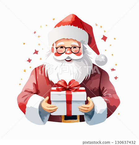 Smiling Santa Claus Christmas Anime Style Smiling Santa Claus Christmas Anime Style 130637432