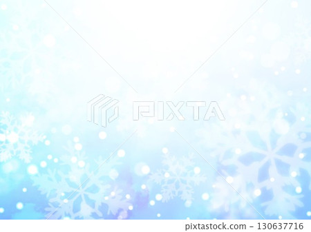 Watercolor snowflakes Watercolor snowflakes 130637716