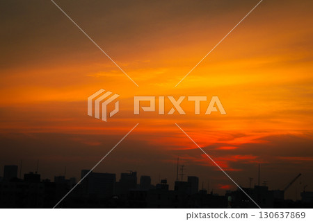 Bright sunset Bright sunset 130637869