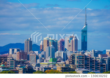 福岡的廣闊景色 130638202