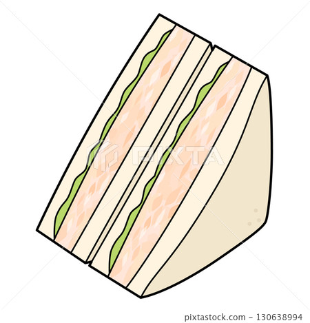 金槍魚三明治圖標 130638994