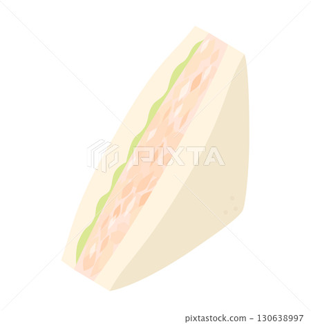 Tuna sandwich icon Tuna sandwich icon 130638997