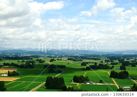 從圓滿寺觀音山眺望伊群 130639314