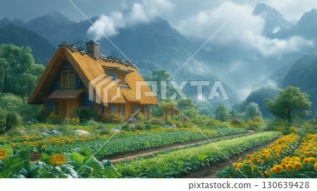 Country landscape 130639428