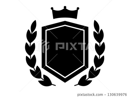 Emblem icon symbolizing honor and glory 130639976