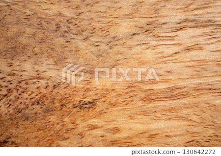 Mango wood texture top view. Kitchen wooden tray background, organic Mangifera indica veneer 130642272