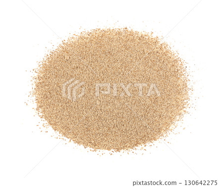 Milk thistle seeds powder, crushed silybum marianum grains pile, milled dry blessed milkthistle Milk thistle seeds powder, crushed silybum marianum grains pile, milled dry blessed milkthistle 130642275