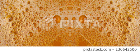 Beer Foam Texture, Bubbles on Alcohol Drunk Closeup, Ale Froth Pattern, Golden Beer Foam Textured Beer Foam Texture, Bubbles on Alcohol Drunk Closeup, Ale Froth Pattern, Golden Beer Foam Textured 130642500