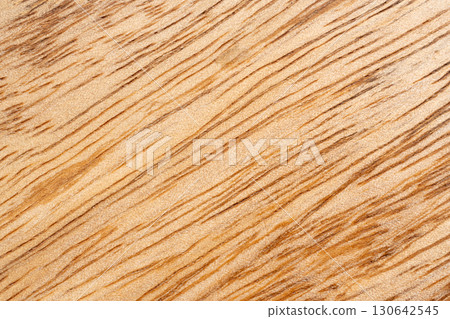 Mango wood texture top view. Kitchen wooden tray background, organic Mangifera indica veneer 130642545