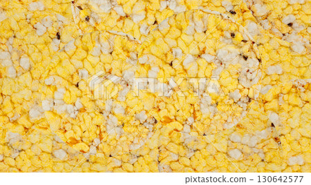 Puffed Corn Cake Pattern, Corn Diet Bread with Fragrant Herbs and Spices Wallpaper Puffed Corn Cake Pattern, Corn Diet Bread with Fragrant Herbs and Spices Wallpaper 130642577