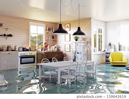 Modern Kitchen Interior Design 130642619