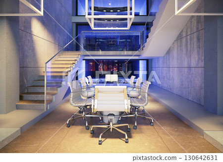 Futuristic Meeting Room Design Futuristic Meeting Room Design 130642631