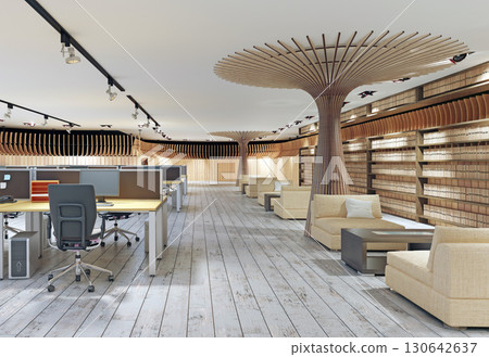 Modern Office Architectural Design 130642637