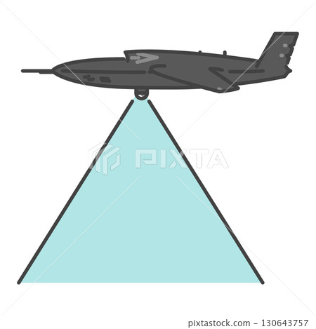 Military jet drones and unmanned aerial vehicles (UAVs) for aerial surveillance 130643757