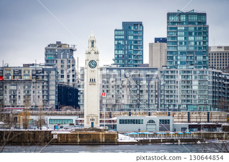 Clock Tower and Skyscrapers (Montreal) Clock Tower and Skyscrapers (Montreal) 130644854