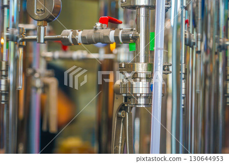 Industrial Stainless Steel Piping 130644953