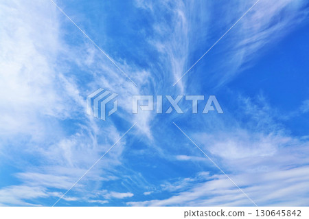 Autumn sky and clouds 130645842