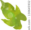 Leaf illustration material 130645932