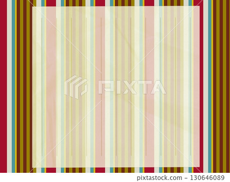 Striped frame letter paper 130646089