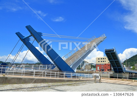 門司港吊橋藍翼門司 130647626