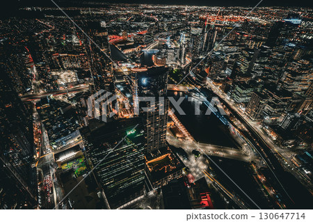 墨爾本塔的夜景 墨爾本塔的夜景 130647714