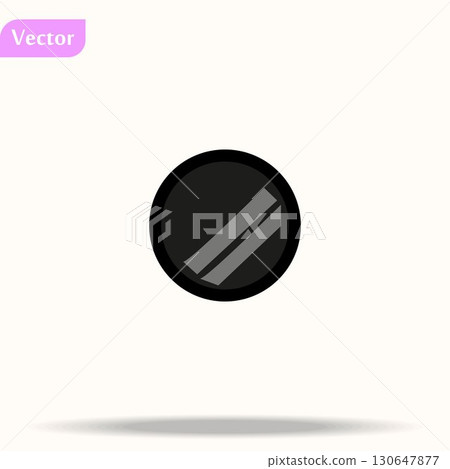 Coin or money icons. Blank metal coins with different edges. Vector Illustration Coin or money icons. Blank metal coins with different edges. Vector Illustration 130647877