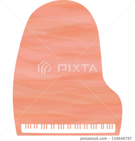 Beautiful watercolor pattern grand piano icon image illustration Beautiful watercolor pattern grand piano icon image illustration 130648787