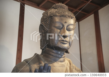 Asuka Daibutsu, Japan's oldest Buddha statue Asuka Daibutsu, Japan's oldest Buddha statue 130648933
