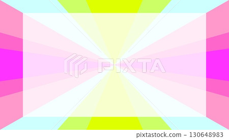 Geometric pattern frame white space triangle pink 130648983