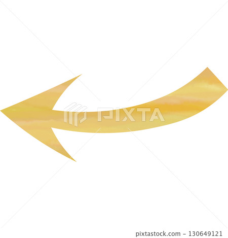 美麗的水彩箭頭圖示圖像插圖 130649121