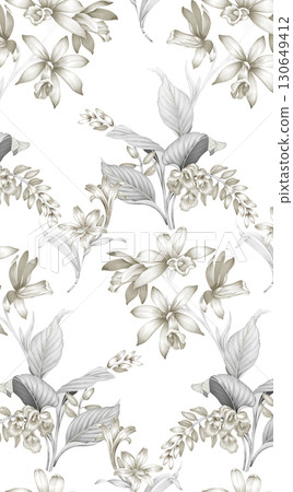 Soft Floral Patterned Decorative Paper Assortment Soft Floral Patterned Decorative Paper Assortment 130649412