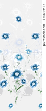 Soft Floral Patterned Decorative Paper Assortment 130649414