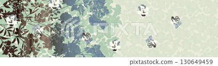 Soft Floral Patterned Decorative Paper Assortment 130649459