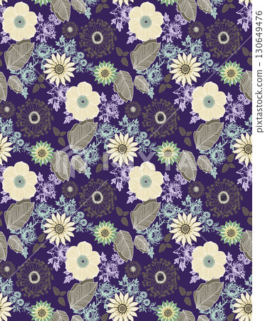 Soft Floral Patterned Decorative Paper Assortment 130649476