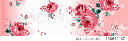 Soft Floral Patterned Decorative Paper Assortment 130649487